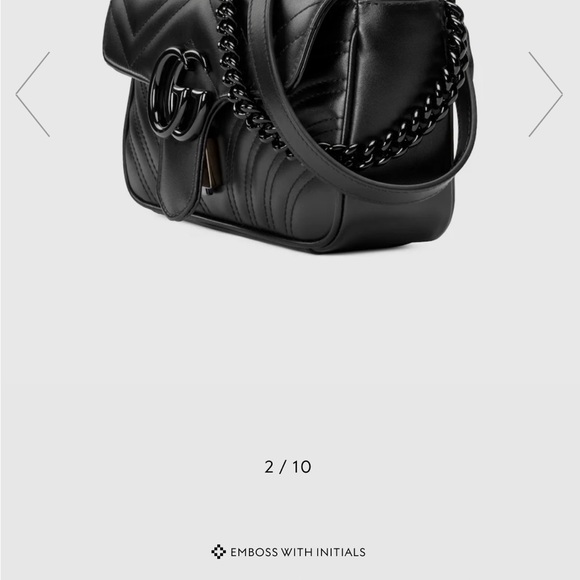 Gucci Marmont Mini black - Picture 3 of 4